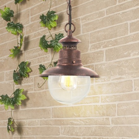 Elektrostandard Sadovo-Park lamp, 60 watts, E27, IP44, suspension, talli h Brownie