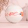 A bomb for the bath of "love and tenderness" with peach essential oil, 140 grams