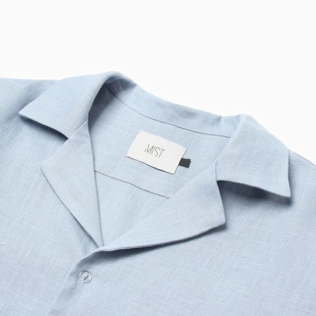 Men's shirt with short sleeve MIST R.54, blue-6