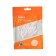 Braus laces silicone, white