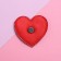 Magnet "Bunny", heart