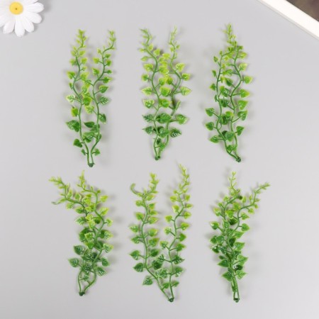 Artificial plant for creativity "epiprememum" set of 6 pcs 15 cm