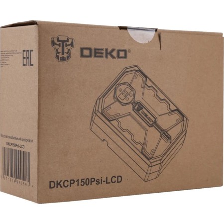Car compressor DEKO digital DKCP150PSI-LCD, 25 l/min, 12 V-6