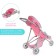 Stroller for dolls summer, three -wheel, metal frame, mix