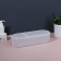 Organizer for storage, with a lid, 7 sections, 28 × 10.5 cm, the color is transparent