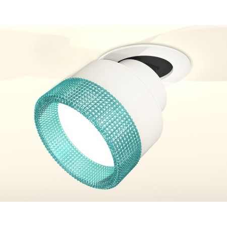 A set of built -in rotary lamp with composite crystal Ambrella Light, Techno, XM8101543, color white sand-2