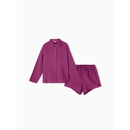 Female set (shirt, shorts) KAFTAN BASIC p. 40-42 lilac