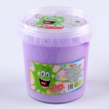 Slime "Zepfirka", container 120 g, mix (mint, apple, cake, gum, lemon, ice cream)