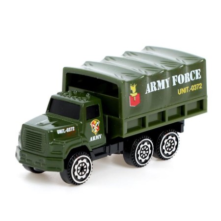 Metal “Army” machine, scale 1:64, mix-6