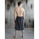 Kilt Male, size 65x130 cm, color gray color