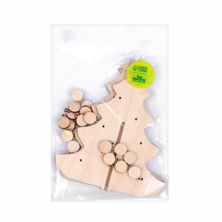 New Year's Christmas tree table team "New Year!", 120 x 140 mm-3