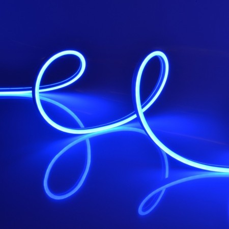 Flexible Neon Uniel, 6x12 mm, IP67, 5 m, 120 LED/m, 12 V, glow of blue
