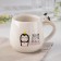 Mug "Tenderness", 400 ml, white color