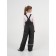 Baby trousers insulated, height 128 cm, black color