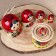 Matryoshka "Lydia", red scarf, 5 puppet, 18 cm, mix