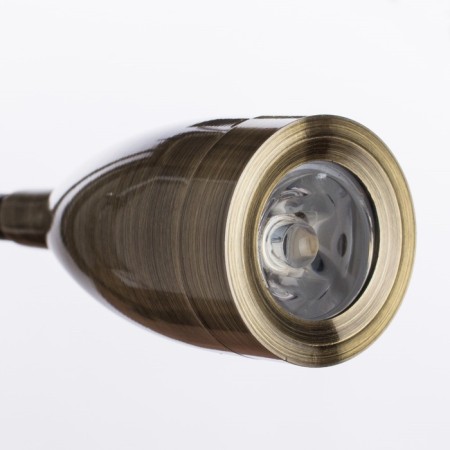 Bra Hall 2x40W +3W E27, +LED bronze 23x18x56 cm-2