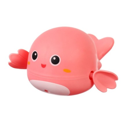 Clothing toy for the bath "Whale", pink color-4