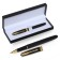 Handle Gift Roller, in the leatherette case, the case is black, gold