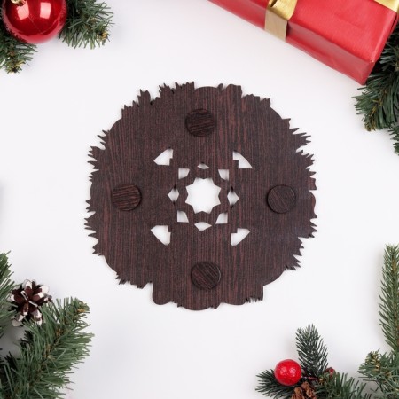 Settle Claus set, hot and 2 cup holder, D-20.5 cm-2