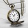 Pocket quartz watches "monogram", on a chain of 80 cm