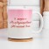 Sublimation mug “Since March 8! Venus ", with application