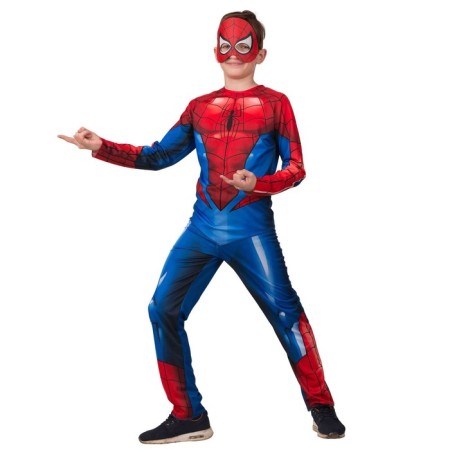 Carnival costume "Spider Man", jacket, trousers, mask, r.36, height 146 cm