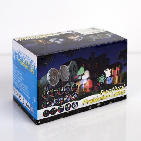 Light device "Color Snowflakes", IP65, glow of multi, 12 V-6