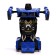 Inertial “sports car” robot, transforms in a collision, mixing color