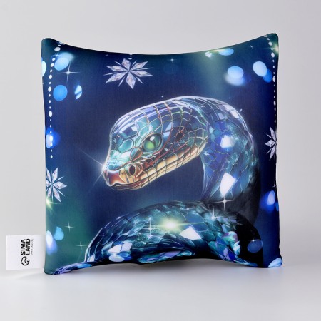 New Year. Snakers' decorative anti -stress "Snake", blue-2