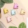 Set of candles for the cake, 5 pcs "Shiny unicorns", multi -colored