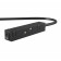 Power supply for the track system Technical TRA004B-22B, 54x1.8x1.8 cm, black color