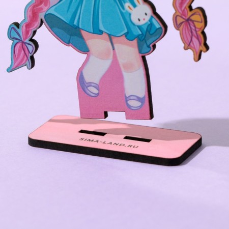 Anime figure "Honey Girl", 7.9 x 12.4 cm, tree-5