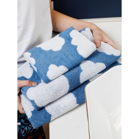 Tmachry Tenerty Guten Morgen Cotton Cloud, 650 gr, size 30x50 cm, white color-7