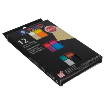 A set of plastic - polymer clay, Professional, 12 colors of 25 g-3
