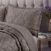 A set with a bedspread "Audrey", size 240x260 cm, 50x70 cm - 2 pcs, color chocolate