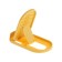 Luazon phone stand, folding, oval, adjustable height, yellow