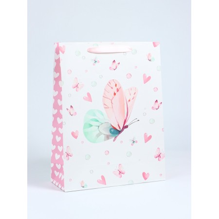 Package Gift Laminated Vertical "Butterfly", L 31 × 40 × 12 cm-1