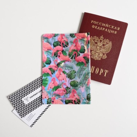 Holographic passport cover "Love"-1