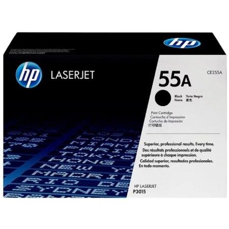 Toner Cartridge HP 55A CE255A Black for HP LJ P3015 (6000