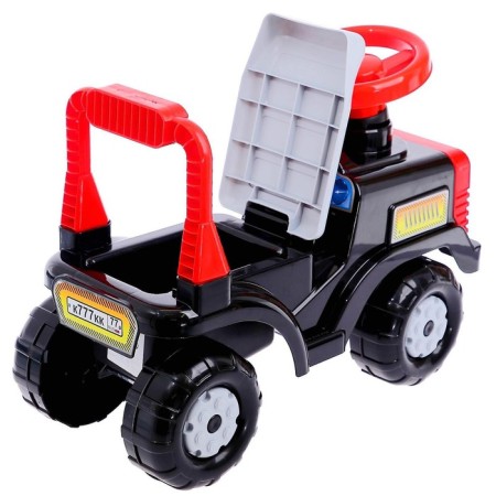 Children's machine "Tractor", black color-3