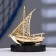 Souvenir ship on the stand sailboat 11cm