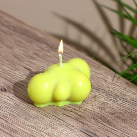 Candle "cloud" 5x6x3 cm, soy wax-1