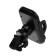 Cartage phone holder to a deflector, sliding 6-11 cm, black