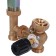 STOUT SDG-0007-002001 pumping group, with a 3-running drive mixer, 3/4 ", without a pump