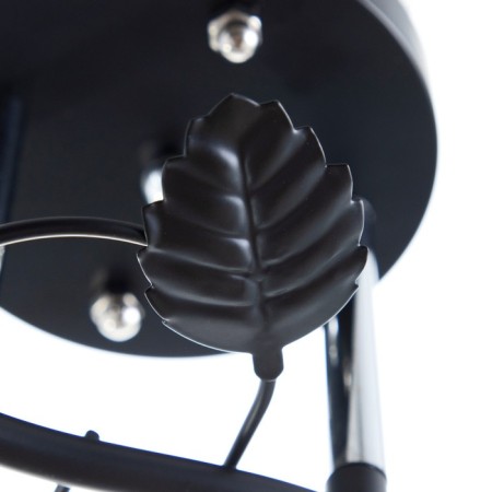 Chandelier 2005/2 E27 60W black+chrome 44x26x25 cm Bayerlux-4