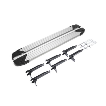 Silver threshold "Silver" Rival, Volkswagen Amarok 2010-2016, with fasteners, F193al.5803.1-1