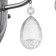 BRA ECONOMENT EKARINA 1x60W E14, chrome 24x11x23 cm