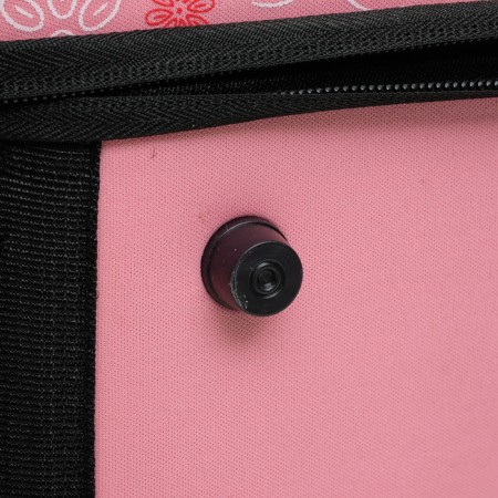 A folding bag-sheer with a separate entrance, EVA material, 43.5 x 28 x 33 cm, pink-7