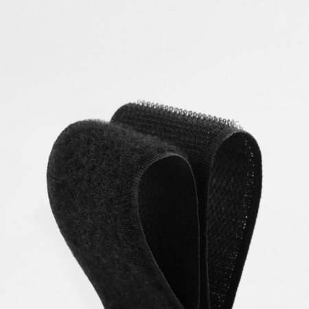 Velcro, 40 mm × 25 ± 1 m, black color-4