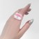 Rainbow ring in the clouds, multi -colored, 17 size